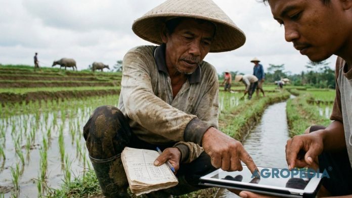 realitas-ekonomi-kredit-karbon-pertanian petani di lahan sawah dengan konteks perhitungan ekonomi dan karbon