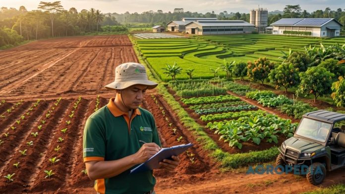 ilusi-karbon-kredit-additionality-pertanian Ilustrasi kebun organik yang gagal memenuhi syarat additionality karbon kredit
